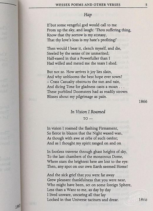 预售 [英文原版]The Collected Poems of Thomas Hardy诗集 商品图4