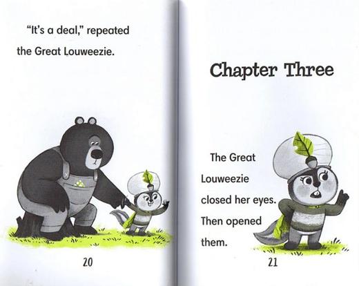 【490L-540L 赠原声音频】Arnold and Louise 4册 大熊和花栗鼠 企鹅社全彩桥梁章节书 商品图5