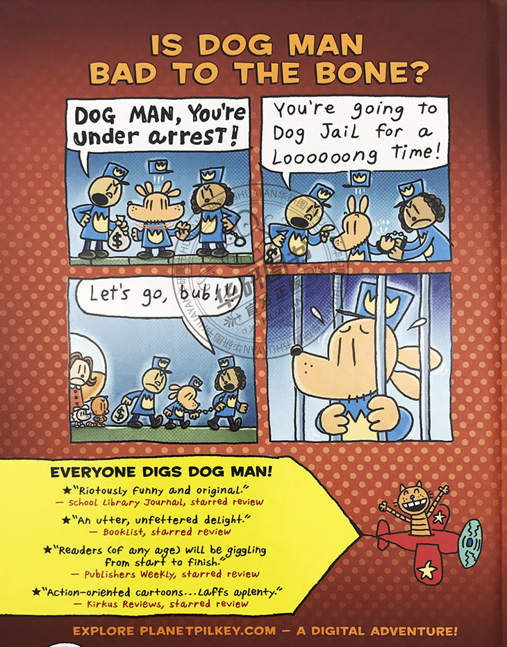 dogman6brawlofthewild神探狗狗的冒险6野地之战英文原版内裤超人作者