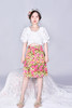 圣三利女装  时尚休闲多彩玫瑰印花半身裙SL121B12 商品缩略图2