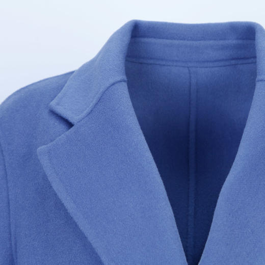 ND93V斯尔丽瑟俪2021秋冬新款韩版减龄简约直身型纯色百搭显瘦羊毛大衣 商品图4