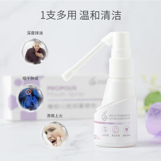 【改善口臭 买1送1】BRICAAS中蜜蜂胶口喷可吞咽更安心长管设计无死角深入口腔死角 商品图0