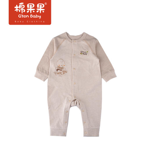 商场同款棉果果春秋款新疆彩棉对开连体衣哈衣M101722122005 商品图1