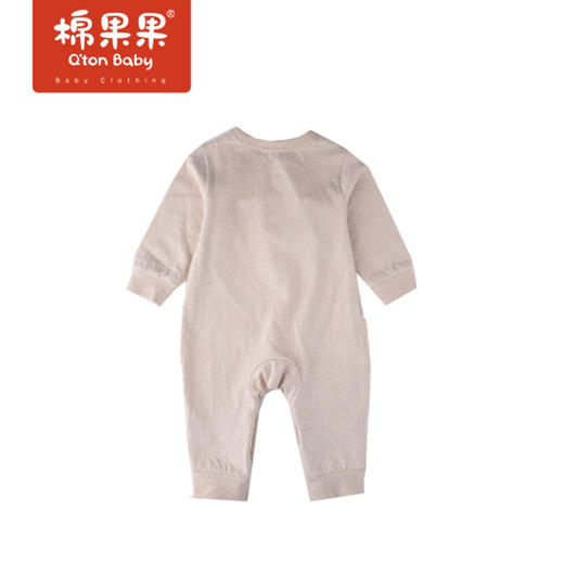 商场同款棉果果春秋款新疆彩棉偏襟连体衣哈衣M101720122004 商品图4