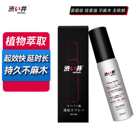涩井情趣片场专用男用延时喷剂30ml 商品图0