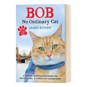 鲍勃 不是普通的猫 英文原版 Bob No Ordinary Cat 英文版 James Bowen 进口英语书籍