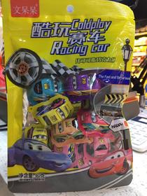 酷玩赛车代可可脂巧克力酱+饼干