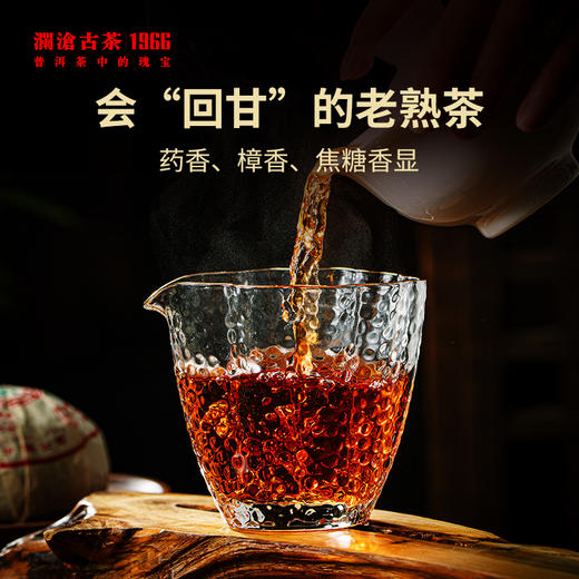 澜沧古茶时光仓老茶2011年压制陈韵芳沱普洱熟茶云南茶叶95g芳沱 商品图2