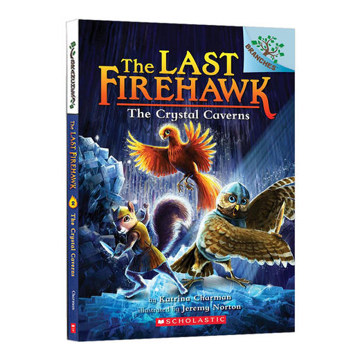 学乐大树系列 火鹰传奇2 英文原版 The Last Firehawk The Crystal Caverns 儿童读物 商品图0