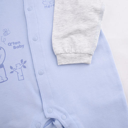 商场同款棉果果春秋款内衣插肩对开连体衣哈衣M101722422035 商品图4