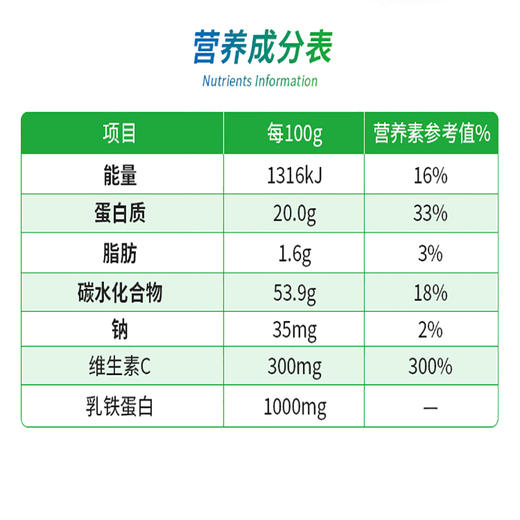 凯睿海恩爱毕可乳铁蛋白60g 商品图1