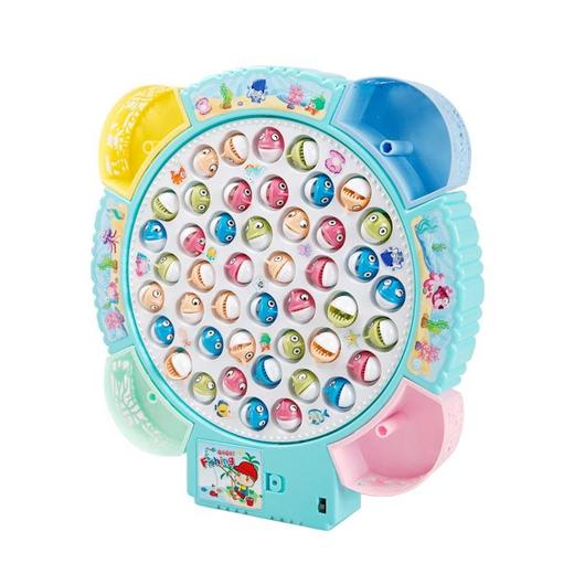 传枫 儿童钓鱼玩具小猫钓鱼亲子互动电动玩具游戏玩具益智玩具早教学习CF-20222 商品图3