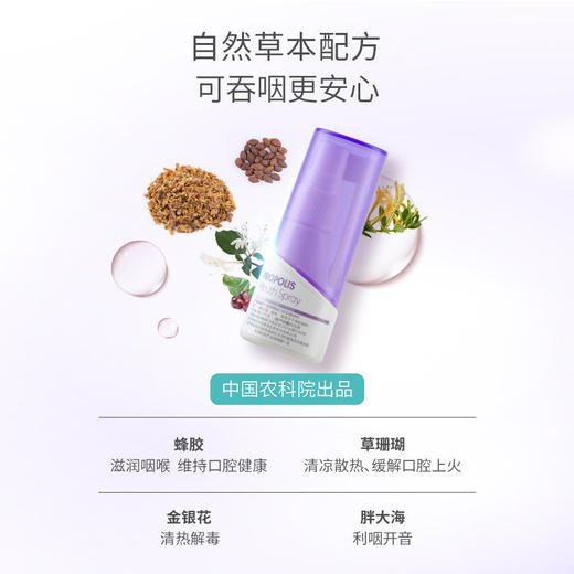 【改善口臭 买1送1】BRICAAS中蜜蜂胶口喷可吞咽更安心长管设计无死角深入口腔死角 商品图1