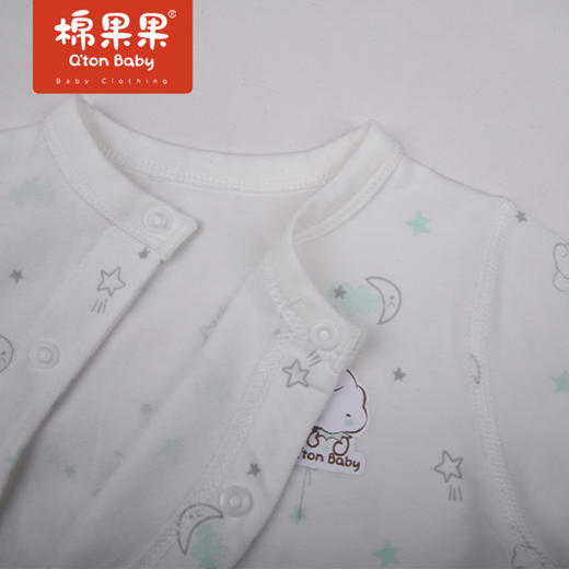 商场同款棉果果春秋款内衣偏襟连体衣哈衣M101720422027 商品图2