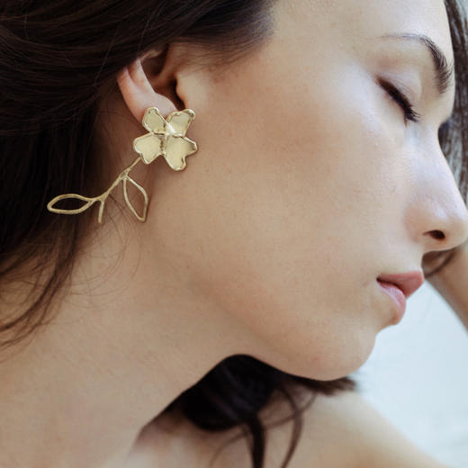 北京仓｜ANITA BERISHA-Petals and Branches-花瓣 树枝 耳环（不对称）［美国设计师］ 商品图6