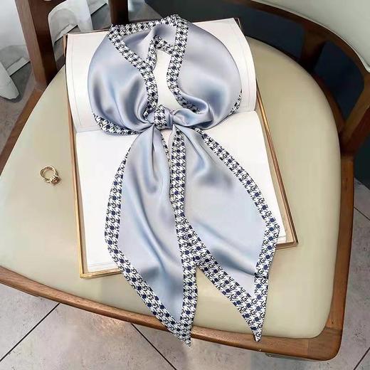 巾彩双层长款纺丝缎 商品图3