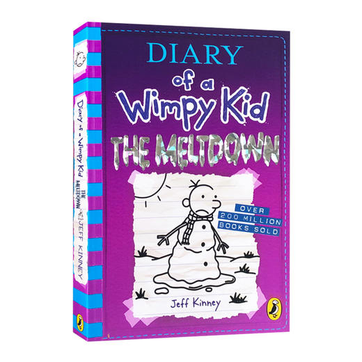 小屁孩日记13 英文原版小说 Diary of a Wimpy Kid The Meltdown 新版 儿童英语课外阅读章节书 漫画图画故事书 Jeff Kinney 商品图3