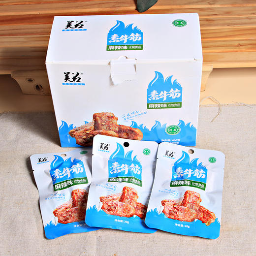 美召素牛筋400g/盒20袋（麻辣味、卤汁味） 商品图2