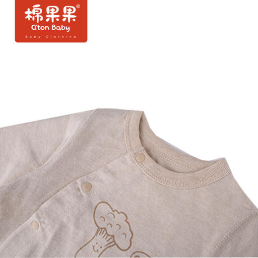 商场同款棉果果春秋款新疆彩棉偏襟连体衣哈衣M101720122004 商品图5