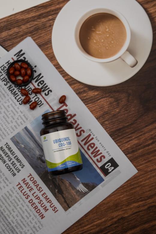 【泛醇辅酶Q10】Ubiquinol CoQ-100 60粒 心脏伴侣高吸收率Q10形式 明星单品 Purecise倍赛思 商品图1