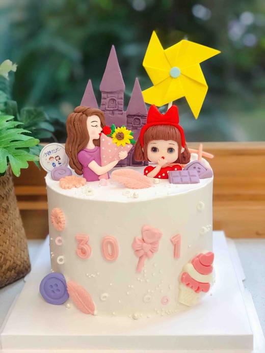 母亲节奶油蛋糕 下单前请仔细阅读商品详情 商品图1