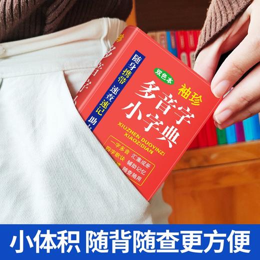袖珍多音字小字典(双色本) 商品图2