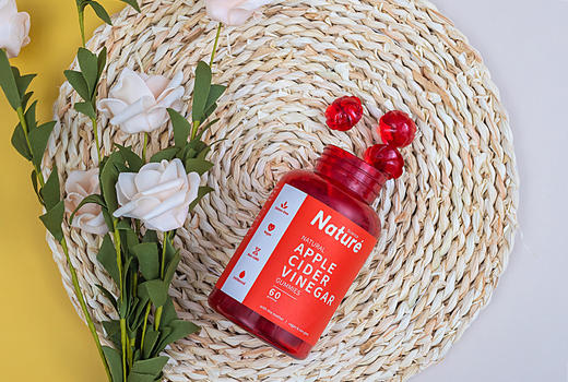 【高含量儿童苹果醋咀嚼软糖】剂量加倍 单粒500mg苹果醋 儿童喜爱口感 无刺激酸味无添加 60粒 补充胃酸 商品图6