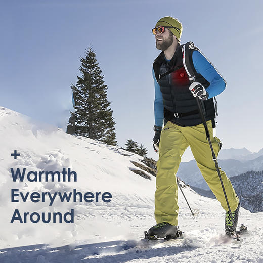 石墨烯发热羽绒马甲 商品图6