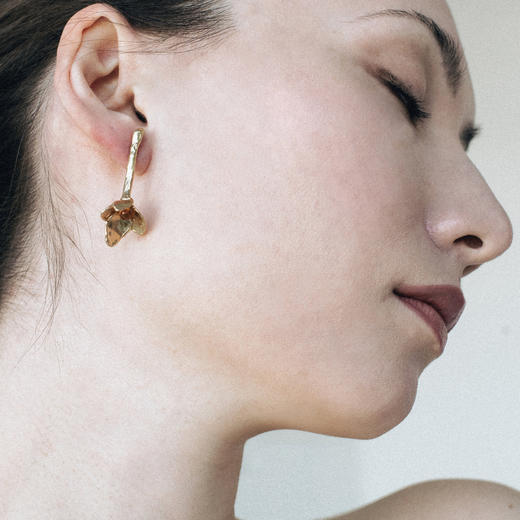 北京仓｜ANITA BERISHA-Flora-郁金香 耳环（不对称）［美国设计师］ 商品图4