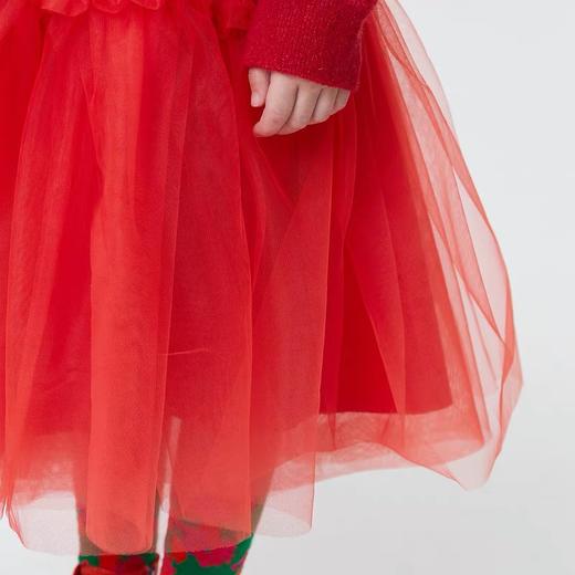 1LAD20610  江南布衣   21年冬季新款长款腰裙 商品图4