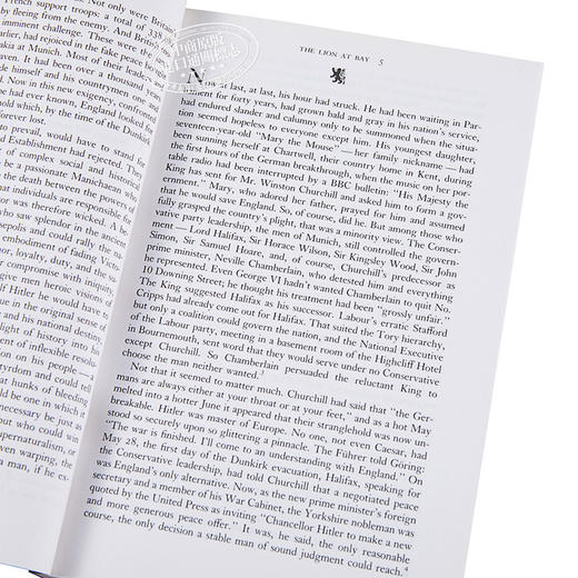 预售 【中商原版】最后的雄狮 丘吉尔传 3本套装 英文原版 The Last Lion Winston Spencer Churchill 1874-1965 William Manchester 商品图3