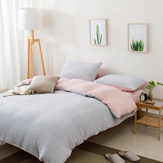 【武汉】银鹏汉棉针织全棉四件套床笠/床单款（配原面料抽绳包装袋） 商品图3