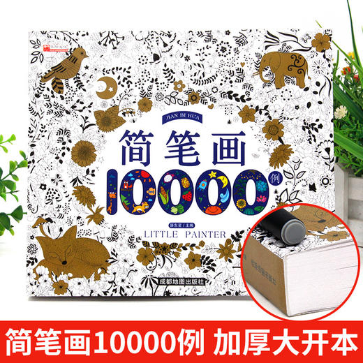 简笔画10000例加厚版 商品图1