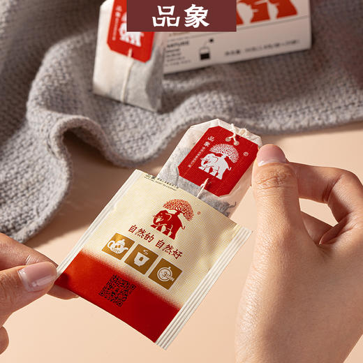 品象袋泡茶大叶红茶滋味柔和温润软绵甜柔汤色红亮蜜润甘香绵长 商品图4