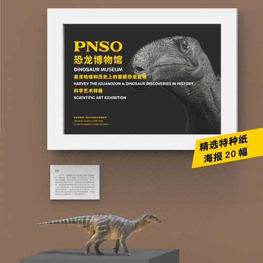PNSO禽龙哈维恐龙博物馆1比35科学艺术模型 商品图2