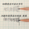 开学季福利！【原木无毒铅，纠正握姿】梵宁原木无毒铅30支50支学生专用2BHB铅笔 商品缩略图4