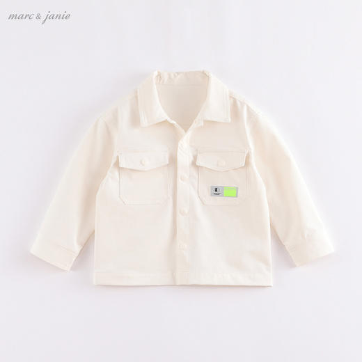 marcjanie马克珍妮春新款装 男童工装风衬衫儿童外套220175 商品图1