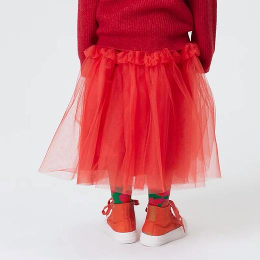 1LAD20610  江南布衣   21年冬季新款长款腰裙 商品图3