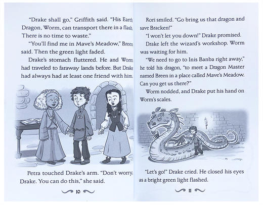 学乐大树系列 驯龙大师14 英文原版 Dragon Masters #14 The Land of the Spring Dragon 儿童英语漫画书 商品图2