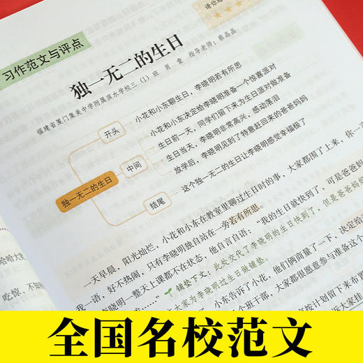 开心作文·21秋小学生开心同步作文3年级（上册） 商品图4