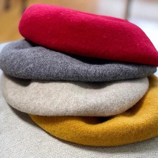 7折~100羊毛保暖贝雷帽盆帽 日常高级感vs氛围感 商品图8