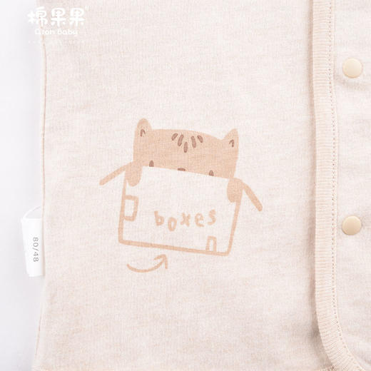 商场同款棉果果春季新疆彩棉两面穿马夹M101171122010 商品图2