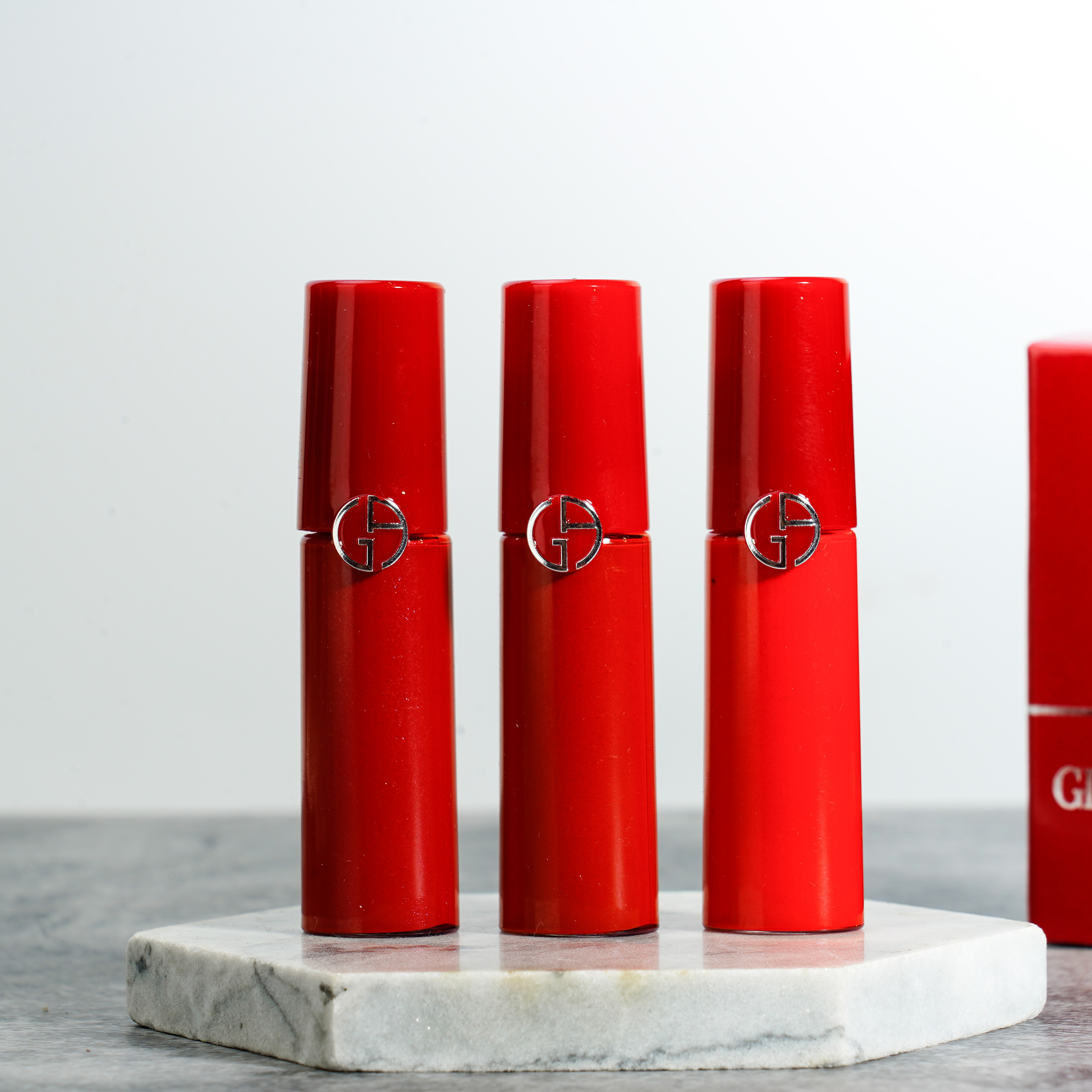 【女神配色 小巧便携】阿玛尼唇釉三件套 持久不脱色 405 400 401