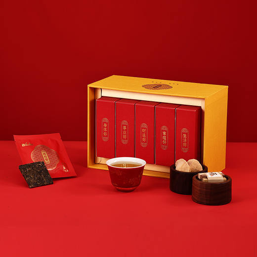 2021永乐（样样好）生砖（带杯）礼盒装210g 商品图4