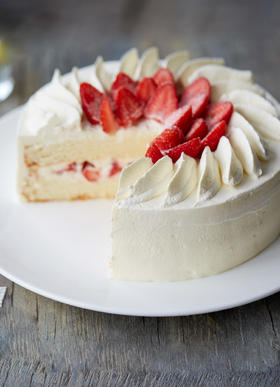 1-2人份解馋5寸动物奶油蛋糕（不搭配蜡烛餐盘，配2人份叉子）