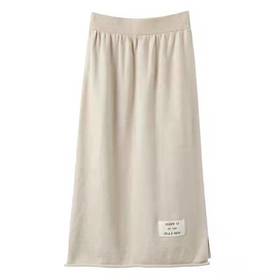 浅兰朵针织半半身裙1299