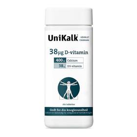 [丹麦]新Unikalk佑咔克成人超级钙片180粒. NEW!Unikalk Mega 180stk.