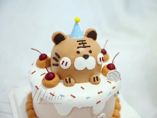 男孩蛋糕 复古立体老虎头  女孩蛋糕 商品图0