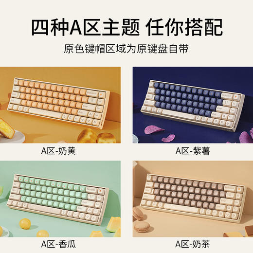 洛斐小翘-A区键帽套装 机械键盘电脑 商品图3