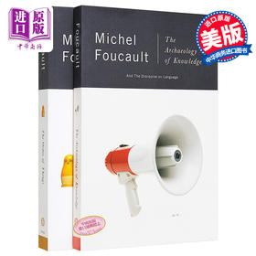 【中商原版】福柯经典作品 2本套装 英文原版 Michel Foucault 事物的秩序 知识考古学